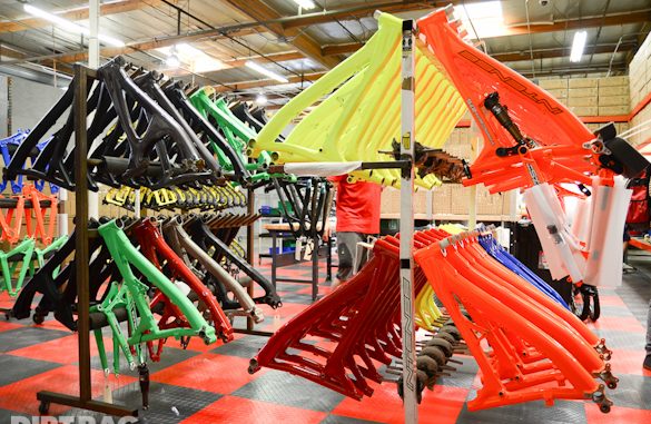Intense Cycles factory tour