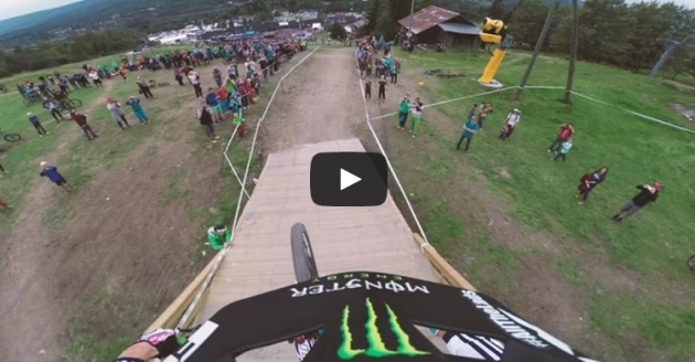 Helmet cam: Bryceland’s World Championships run